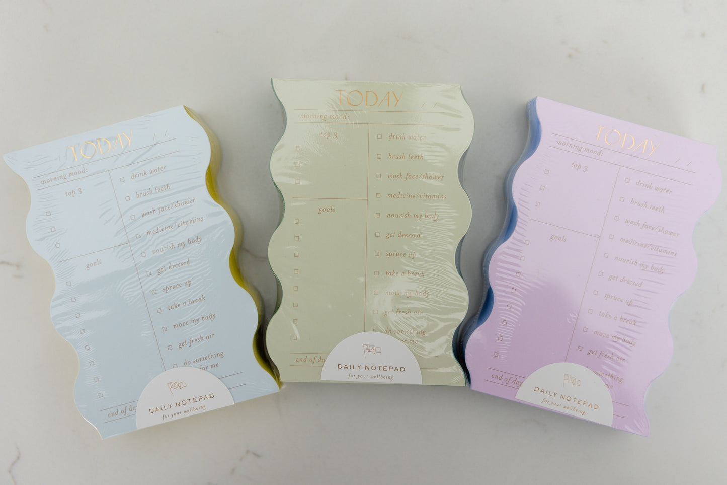 Wavy Daily Notepad