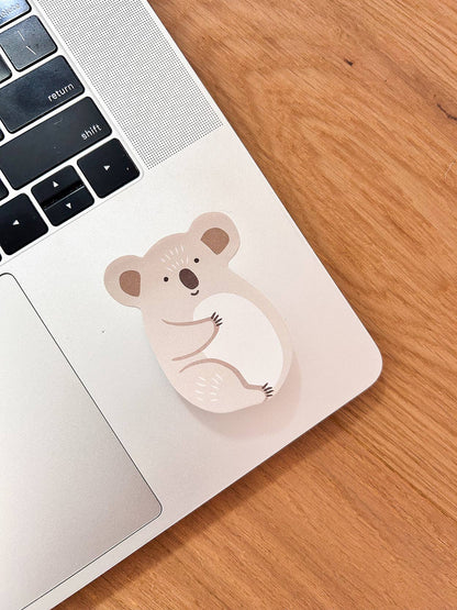 Koala Die Cut Single Sticky Notes
