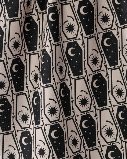 Gothic Slumber Geometry Tea Towel
