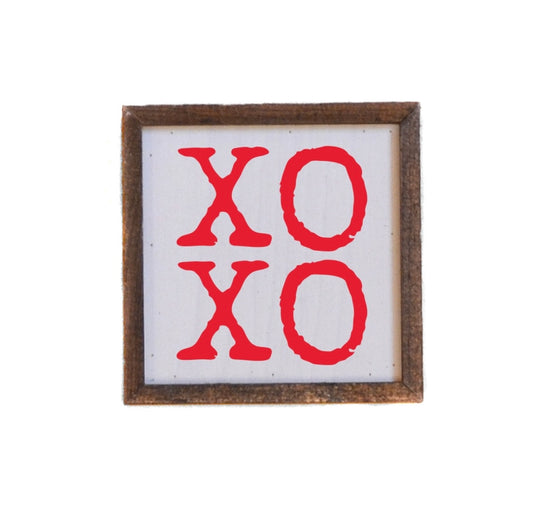 6X6 Xoxo Sign