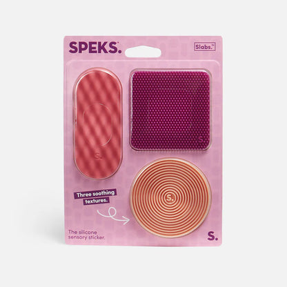 Slabs Silicone Sensory Stickers- Purple