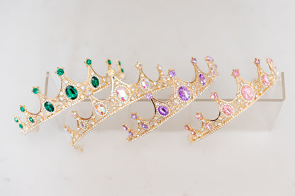 Metal Rhinestone Crown