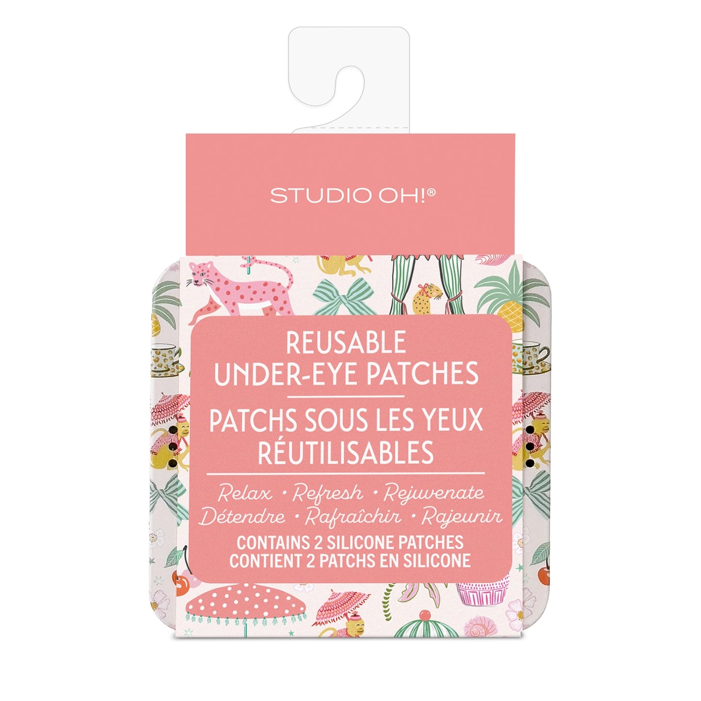 Leopard On Parade Reusable Under Eye Patches