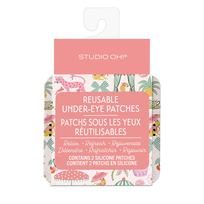 Leopard On Parade Reusable Under Eye Patches