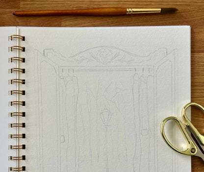 Bookish Watercolor Workbook