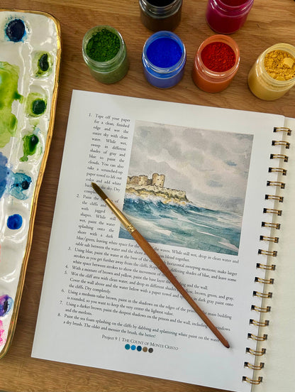 Bookish Watercolor Workbook