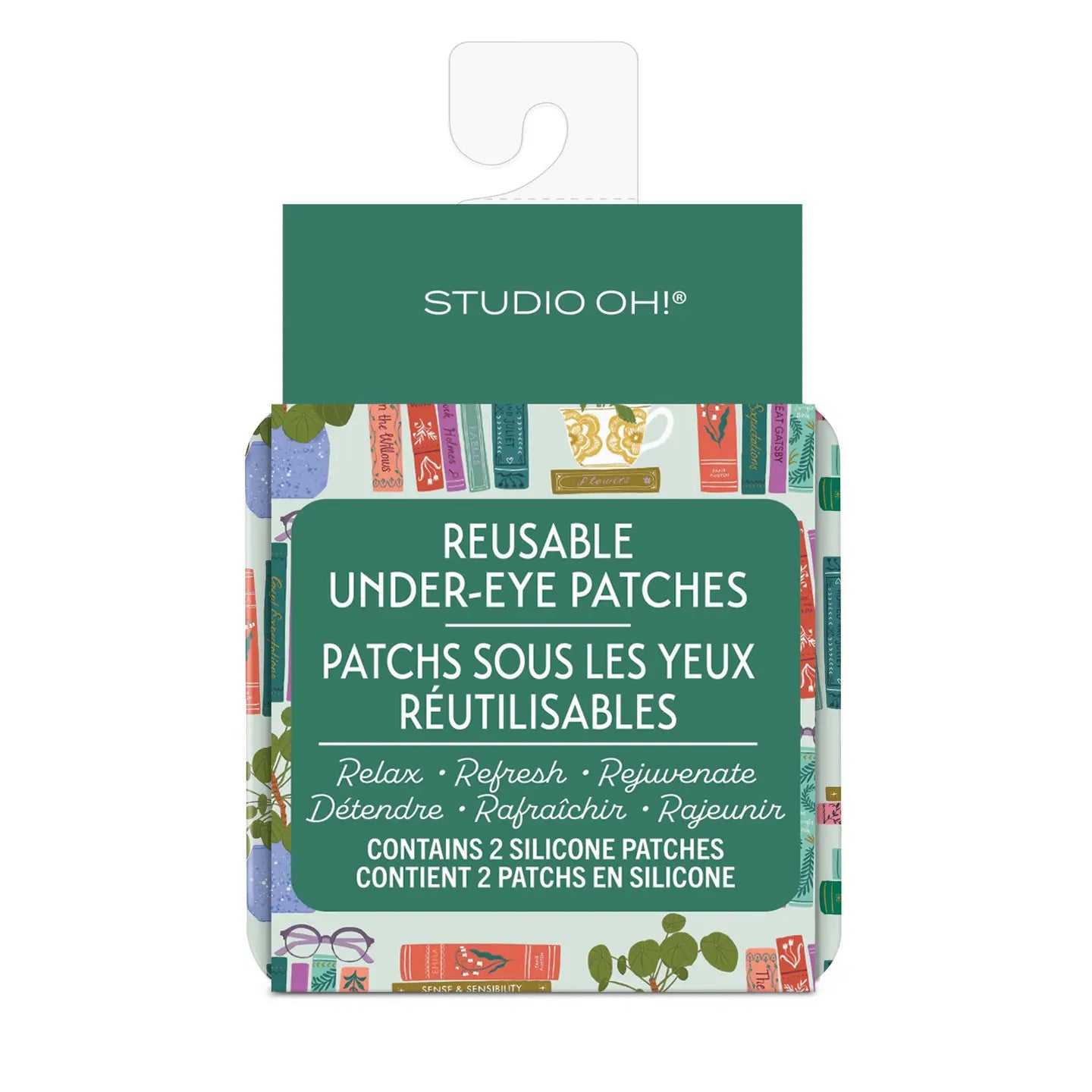 Cozy Reads Reusable Under Eye Patches