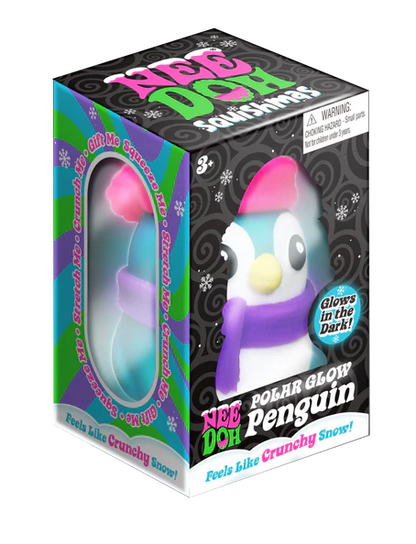 Needoh Polar Glow Penguin