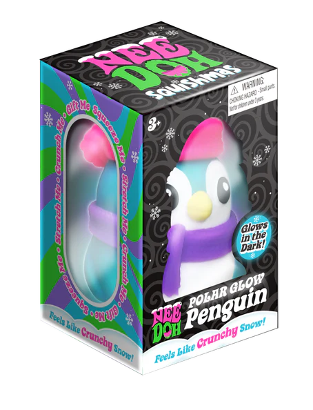 Needoh Polar Glow Penguin