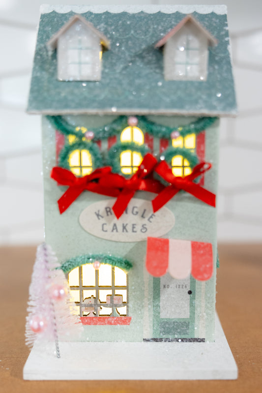 Christmas Village Cake Shoppe