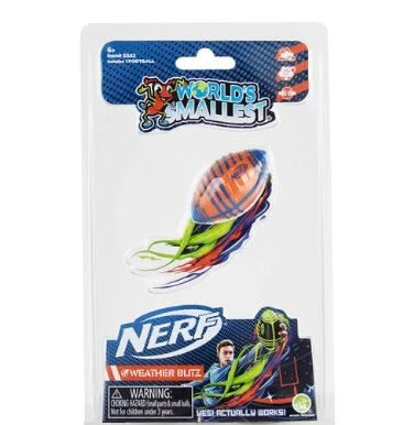 World’s Smallest Nerf Weather Blitz