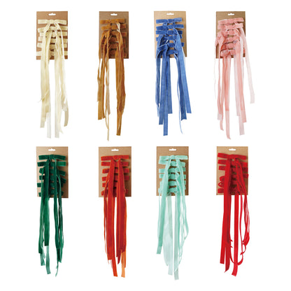 Set of 6 Clip on Velvet Bows