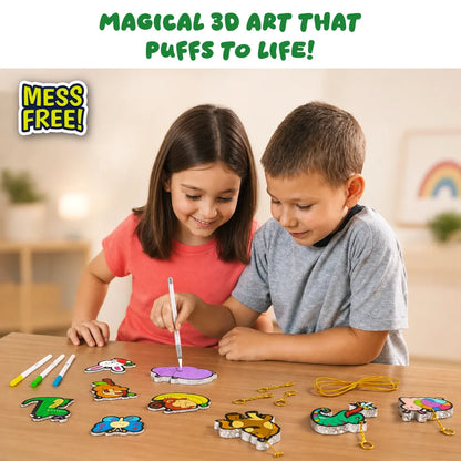 Aqua Puffs: Animal Friends | 3D Art Kit