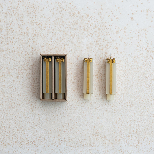 Package Shaped Taper Candles