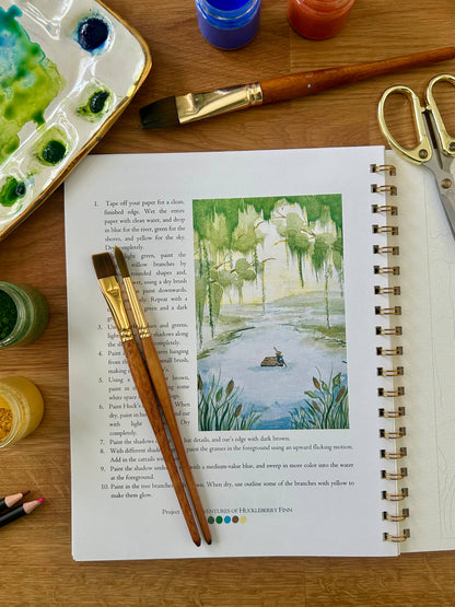 Bookish Watercolor Workbook