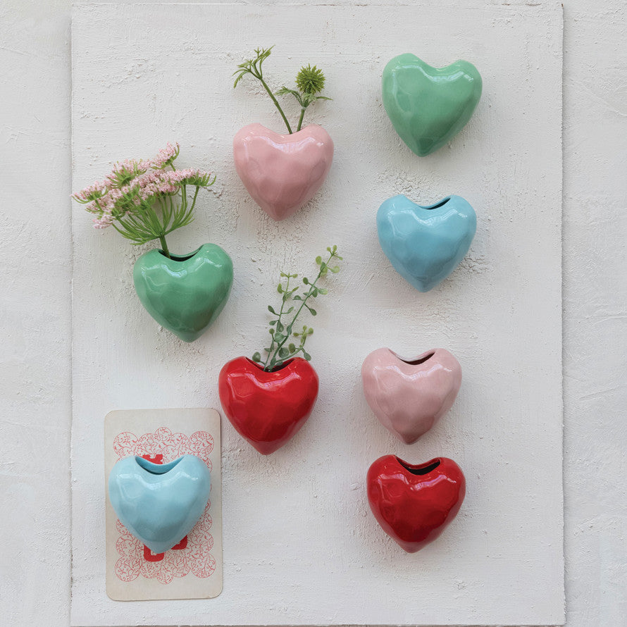 Heart Vase with Magnet