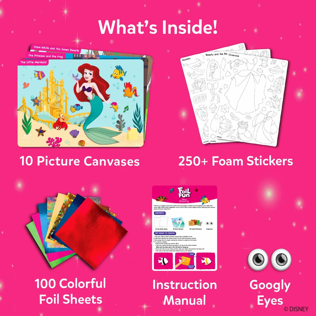 Foil Fun: Disney Princess