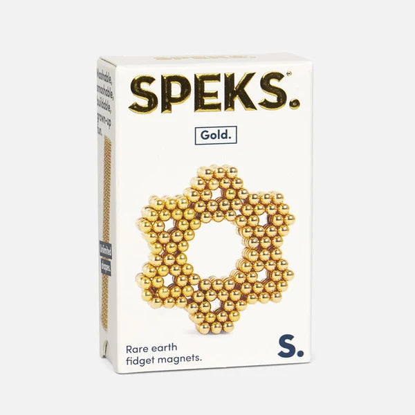 Luxe Gold Speks Mini Magnet Balls
