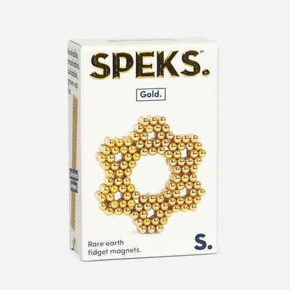 Luxe Gold Speks Mini Magnet Balls