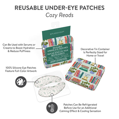 Cozy Reads Reusable Under Eye Patches