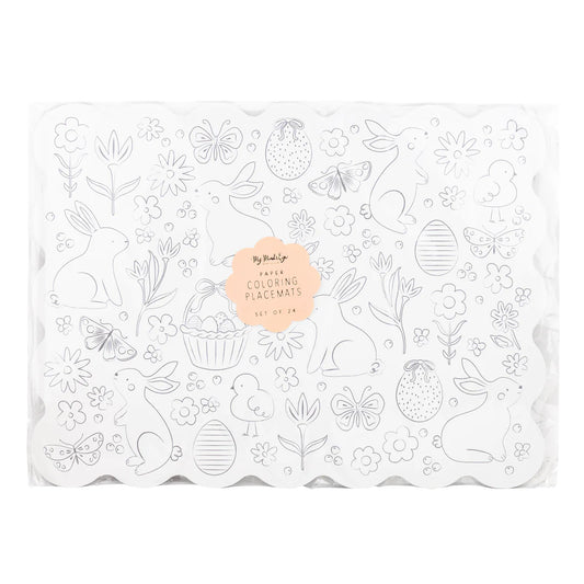 Bunny Pattern Placemat 24ct