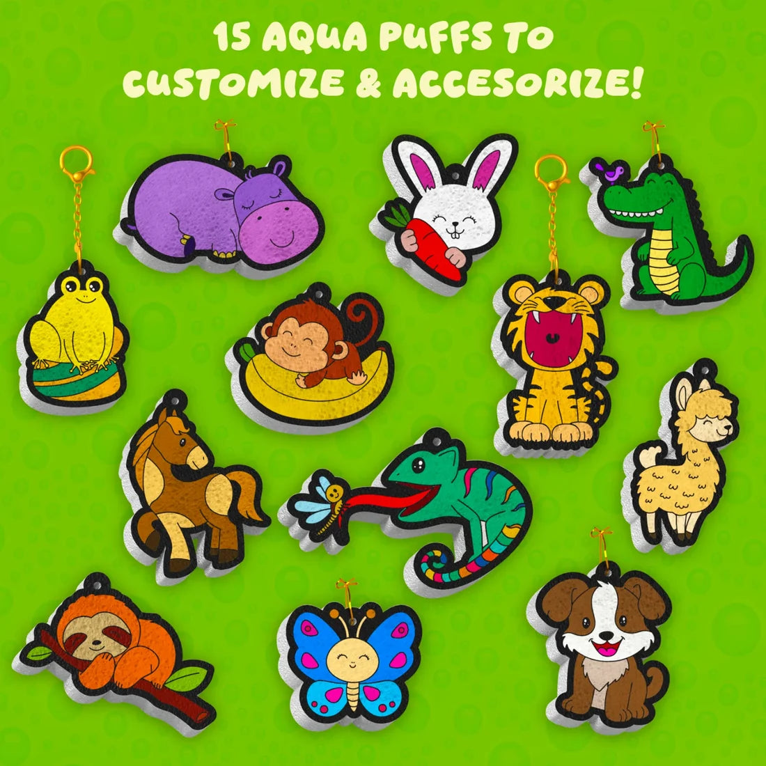Aqua Puffs: Animal Friends | 3D Art Kit
