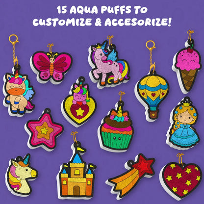 Aqua Puffs: Princesses & Unicorns | 3D Art Kit