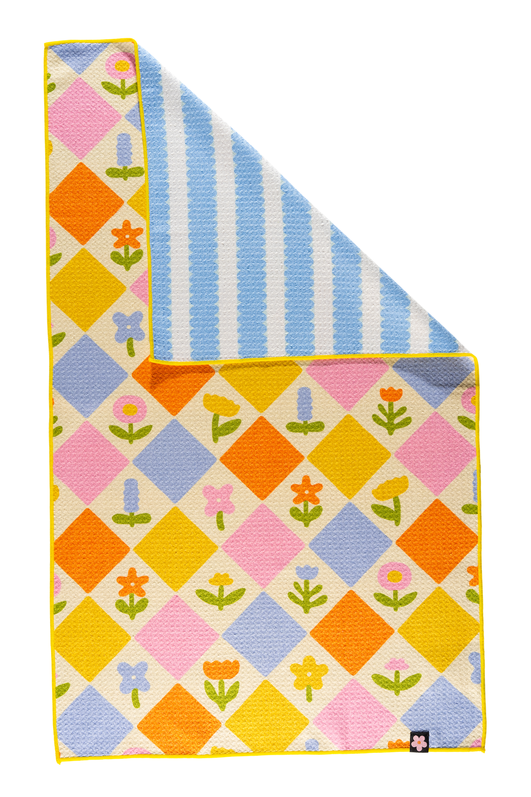 Tulip Garden Tea Towel