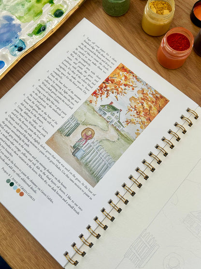 Bookish Watercolor Workbook
