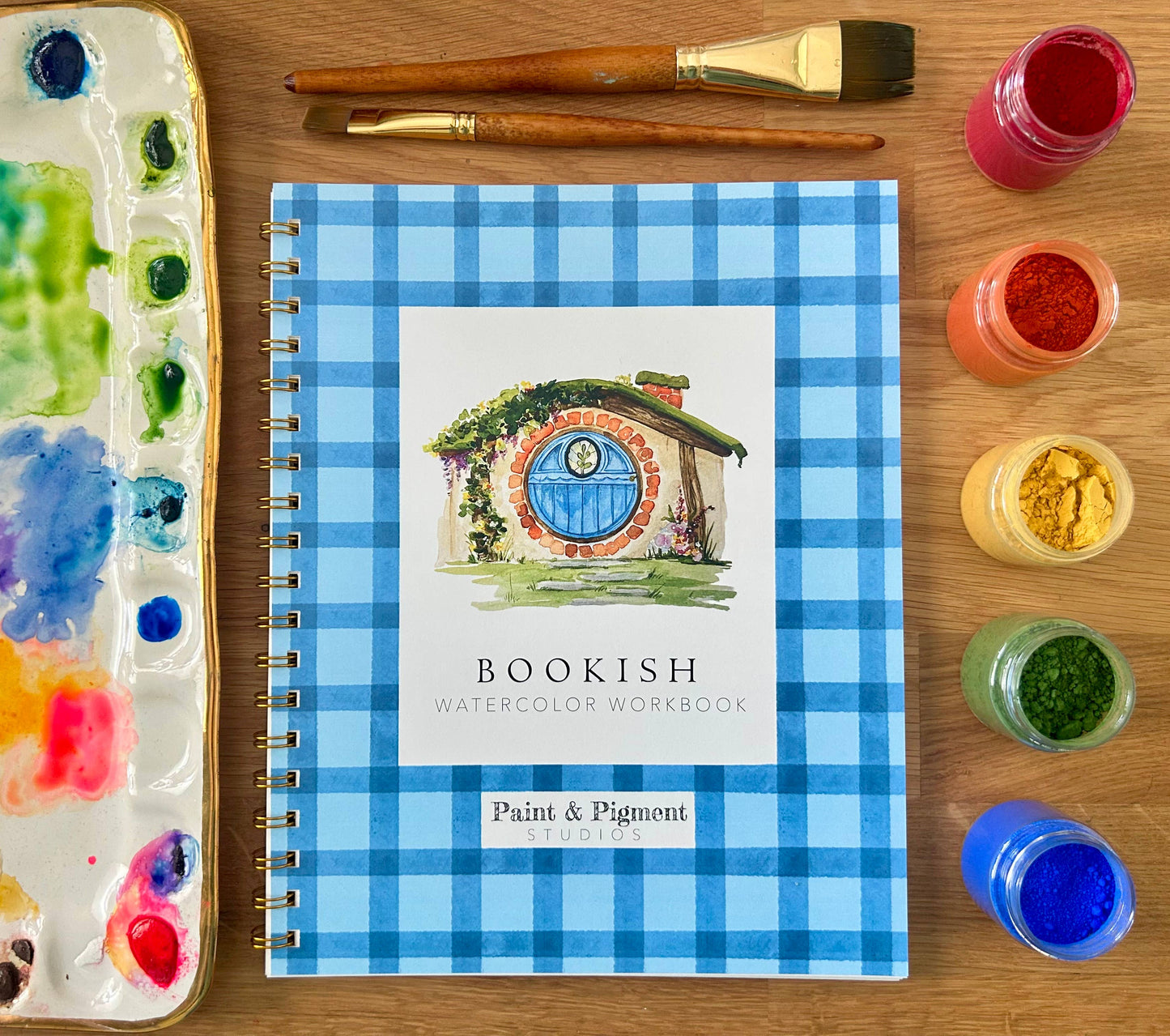 Bookish Watercolor Workbook