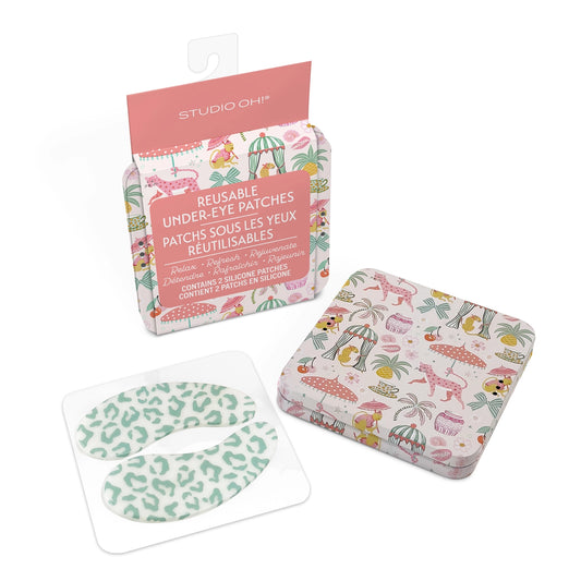 Leopard On Parade Reusable Under Eye Patches