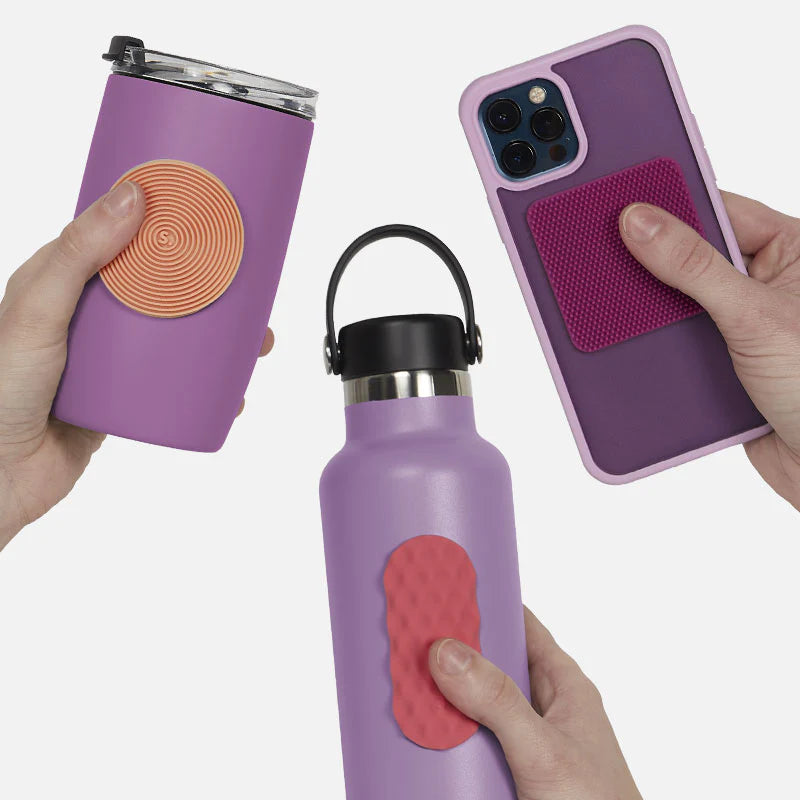 Slabs Silicone Sensory Stickers- Purple
