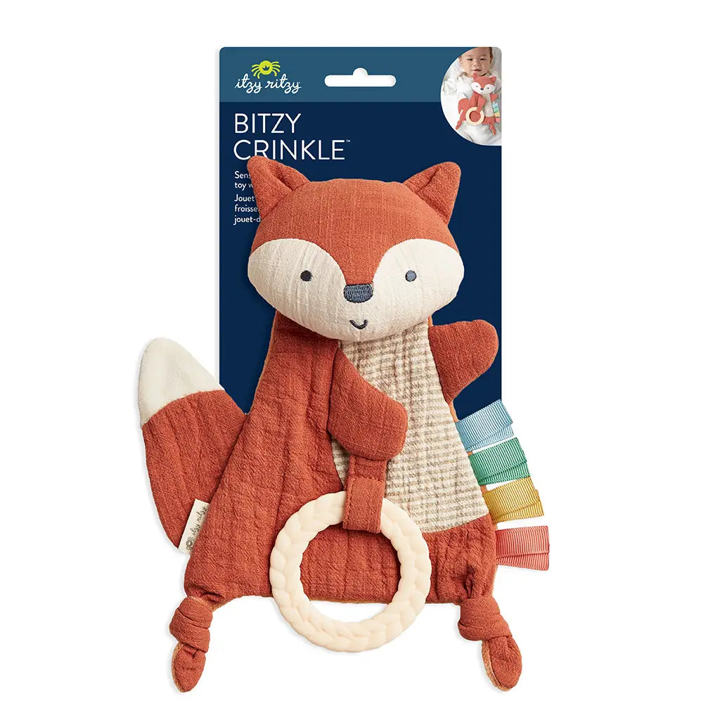 Bitzy Crinkle Sensory Toy