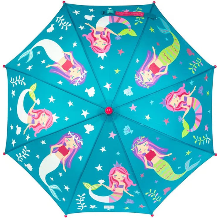 Clear Color Changing Umbrella Mermaid