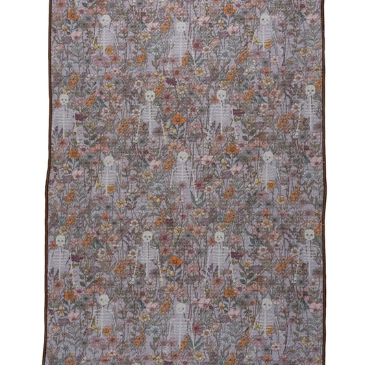 Haunted Blooms Tea Towel