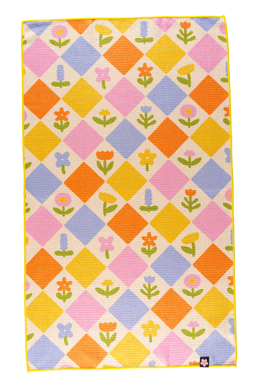 Tulip Garden Tea Towel