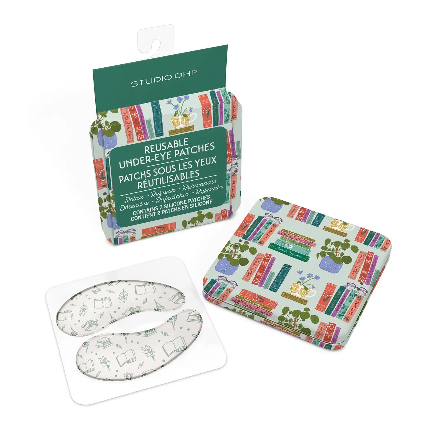Cozy Reads Reusable Under Eye Patches