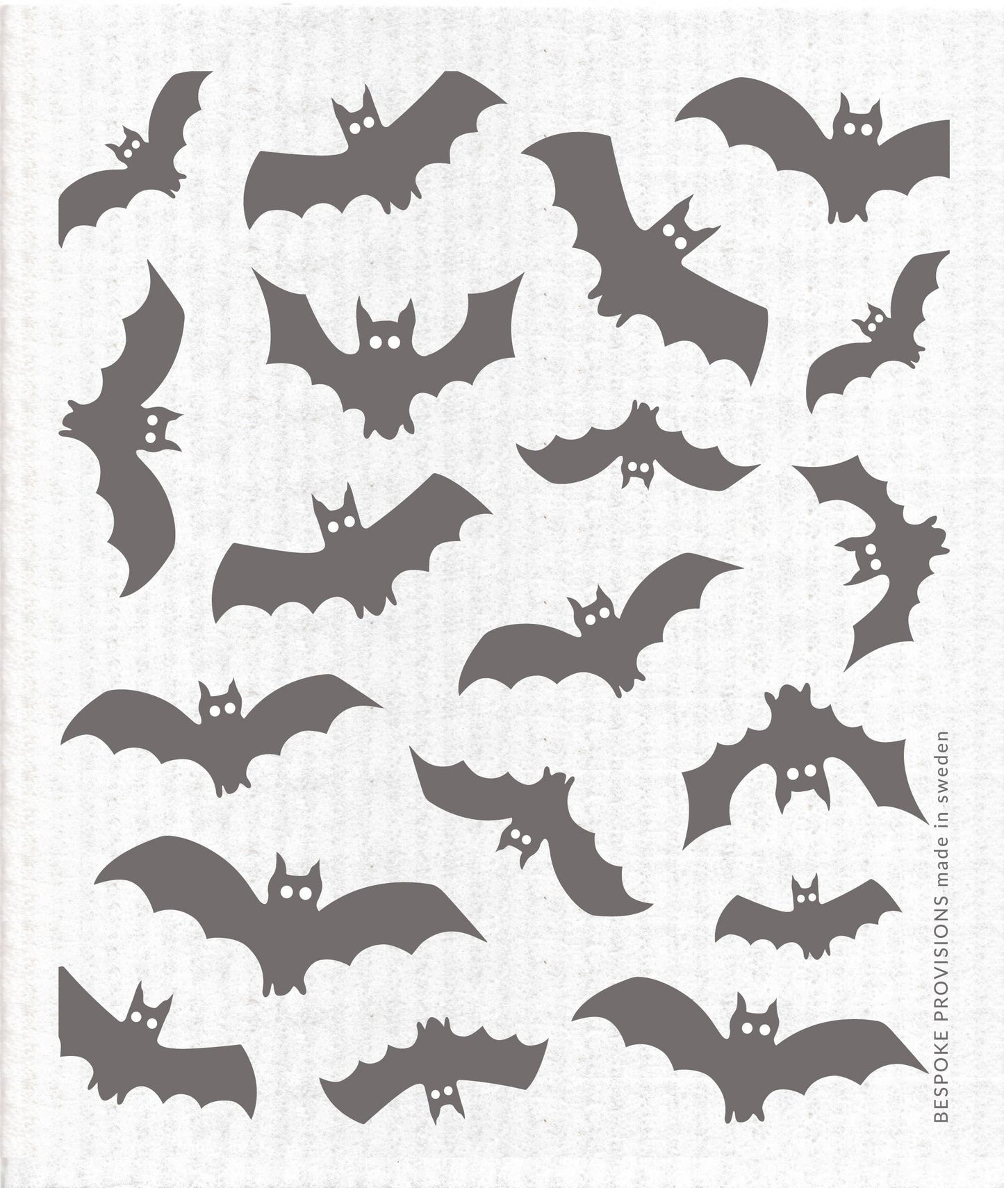Bats Swedish Dishcloth