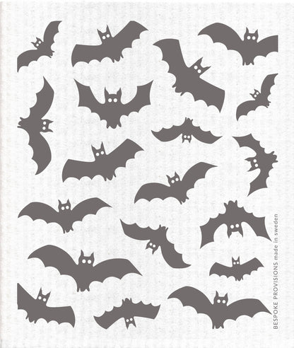 Bats Swedish Dishcloth