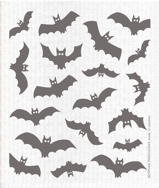 Bats Swedish Dishcloth