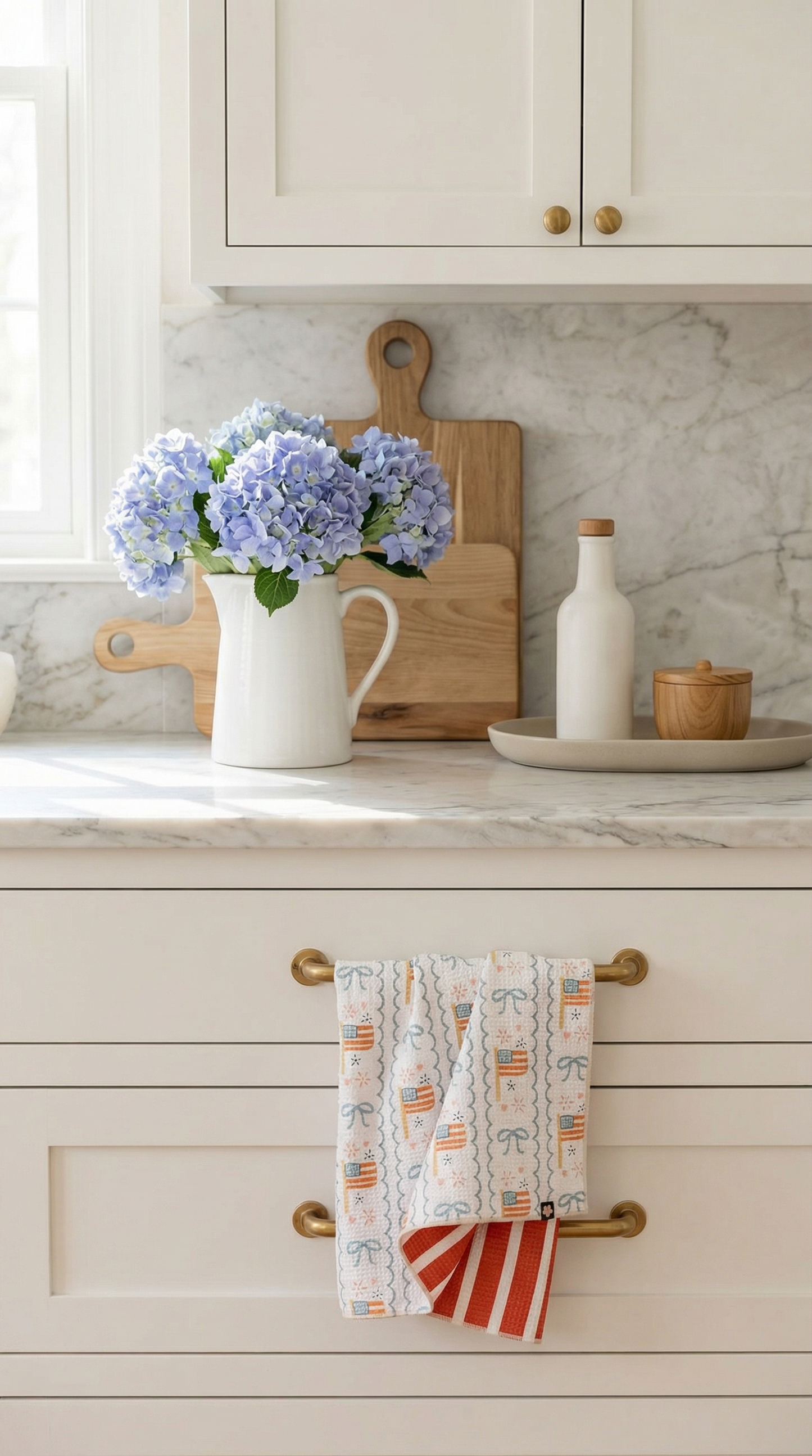 Old Glory Tea Towel