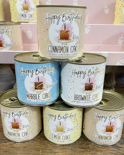 Cancake- Birthday Cake in a Can