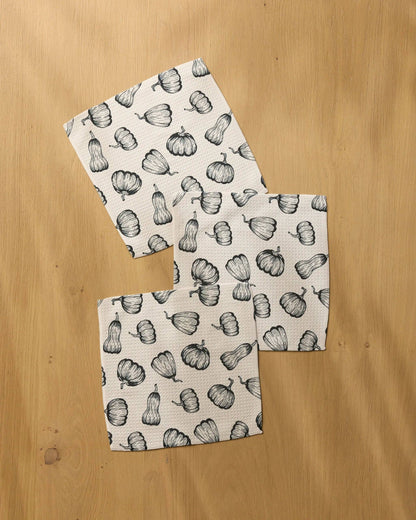 Hollow Season Geometry Dishcloth Set