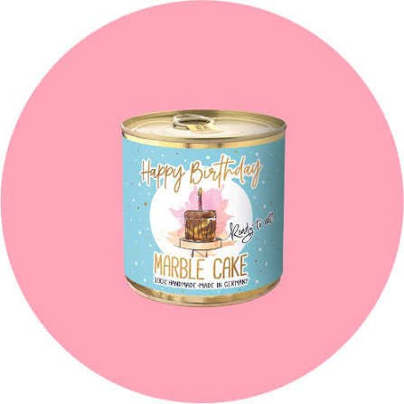 Cancake- Birthday Cake in a Can