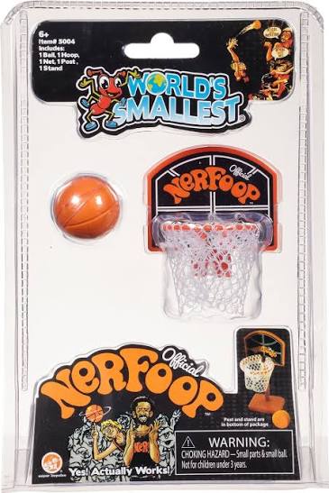 World’s Smallest Nerf Hoop