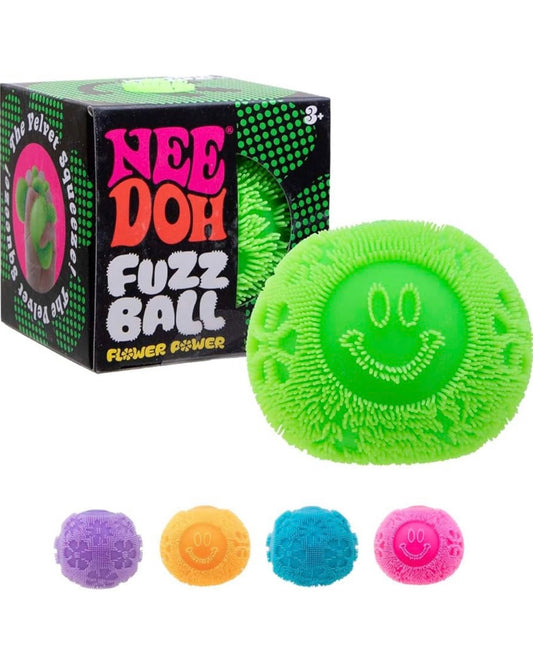 Flower Power Needoh Fuzz Ball