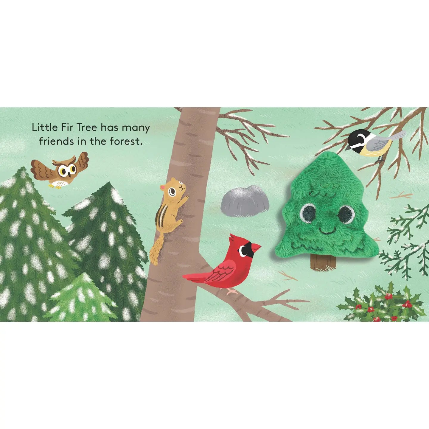 Little Fir Tree: Finger Puppet Book