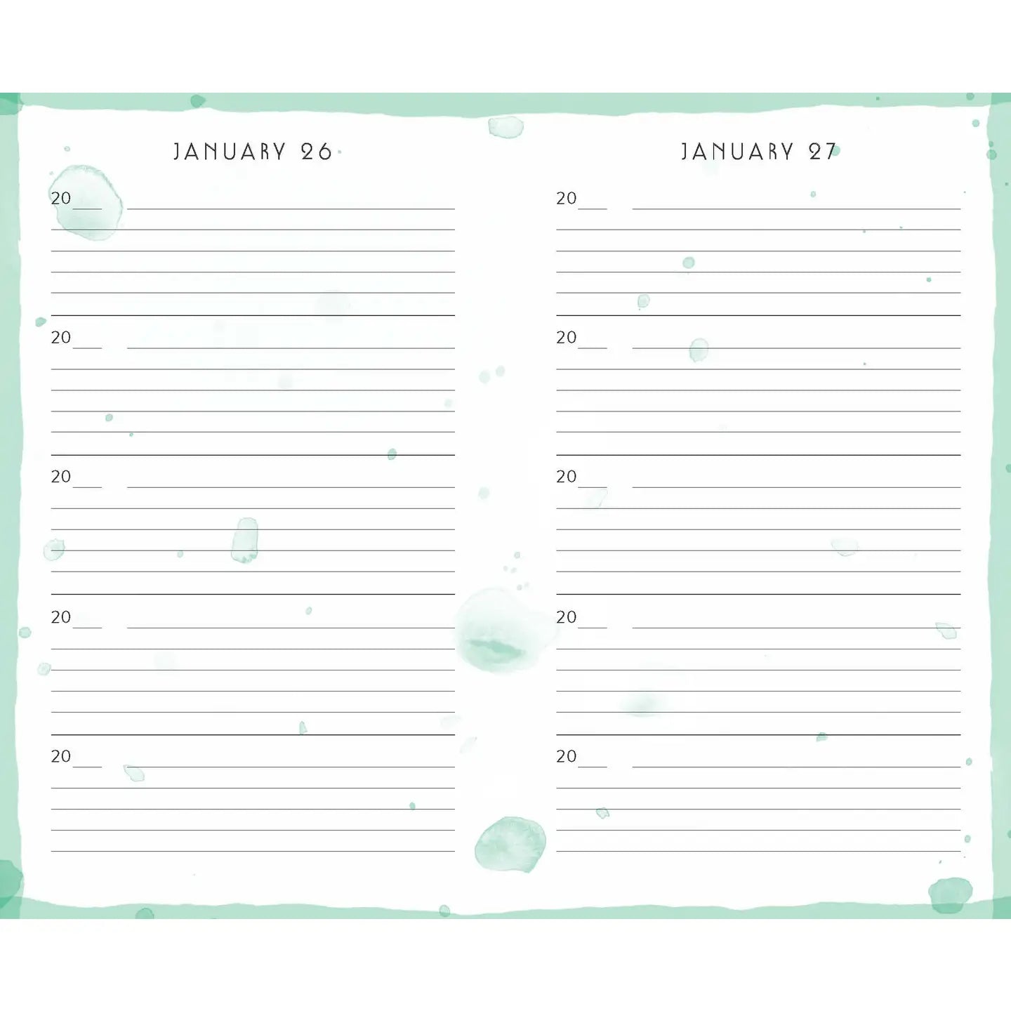 One Line A Day Rainbow