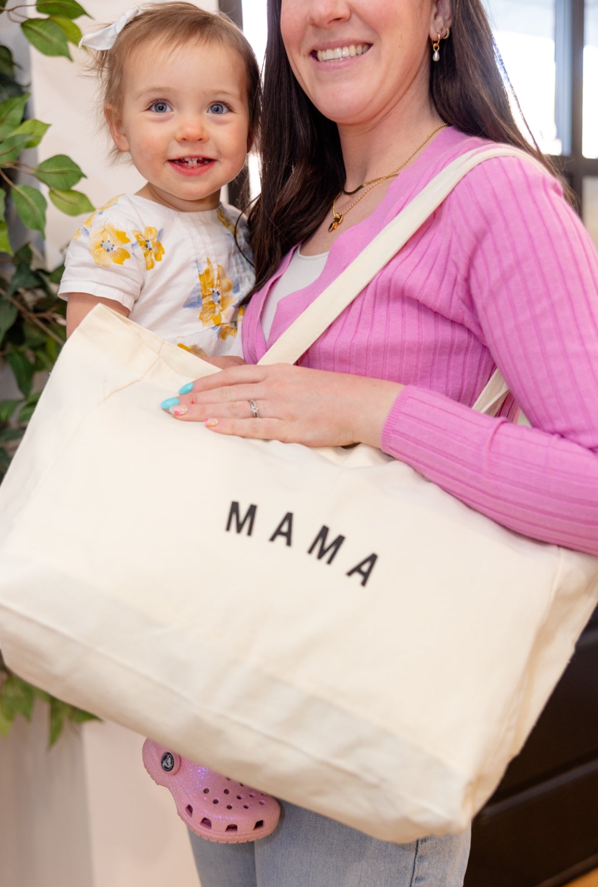 Mama Canvas Tote Bag