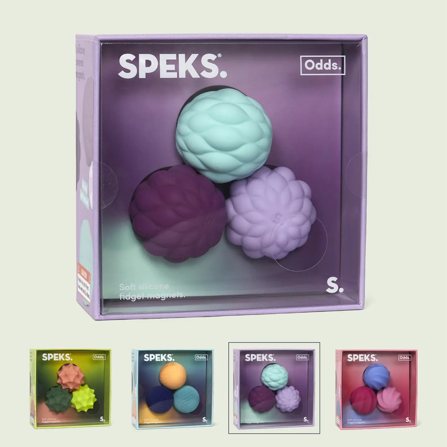 Odds Vivid Silicone Fidget Magnets